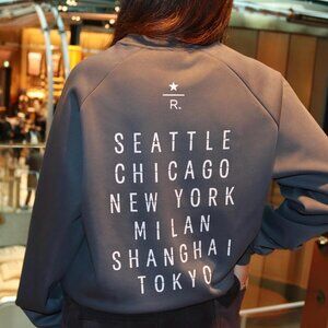 RARE Starbucks Reserve Now Roasting Women's Sweatshirt